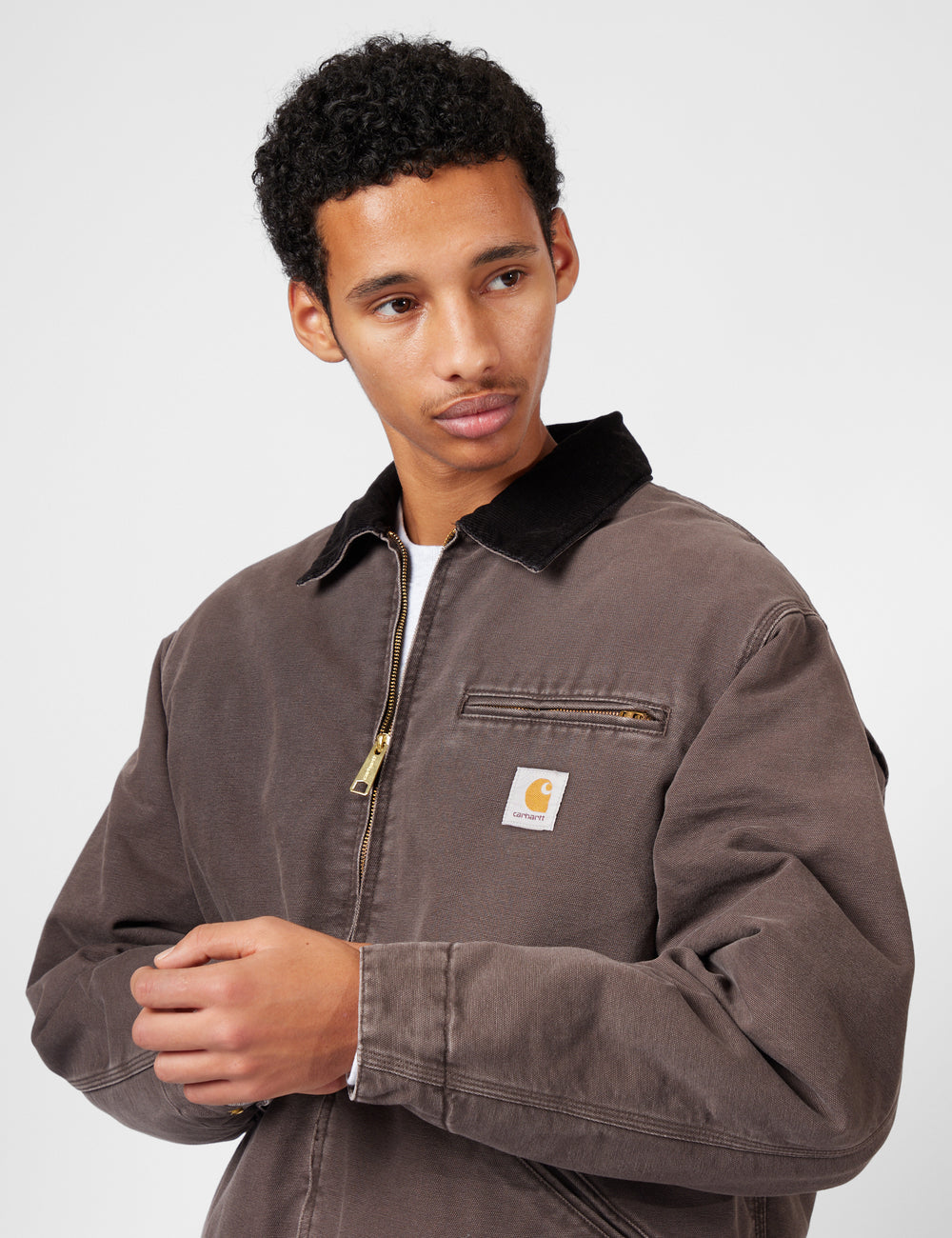 Carhartt WIP OG Detroit Jacket - Tobacco Brown/Black | Urban