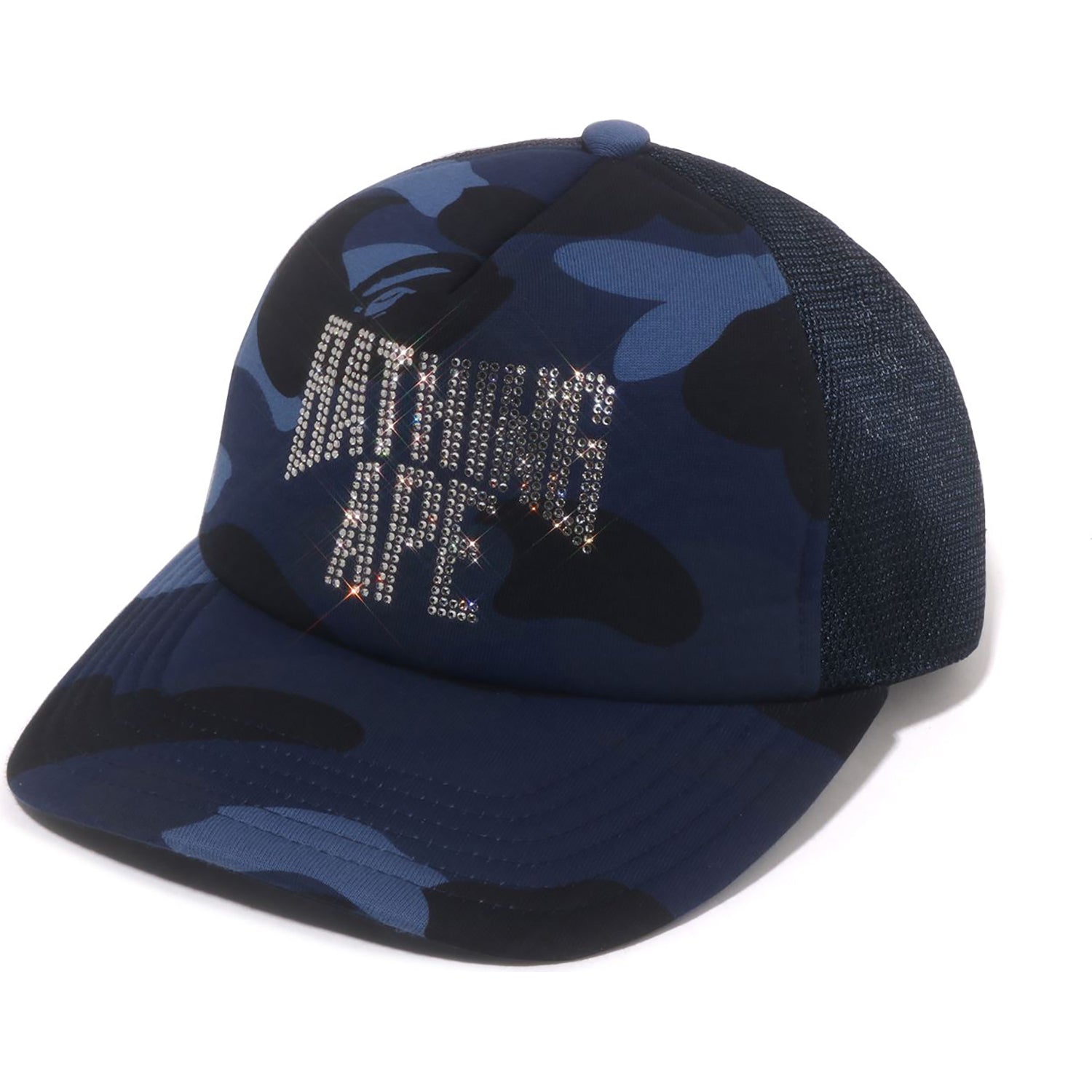 COLOR CAMO CRYSTAL BATHING APE LOGO MESH CAP LADIES – us.bape.com