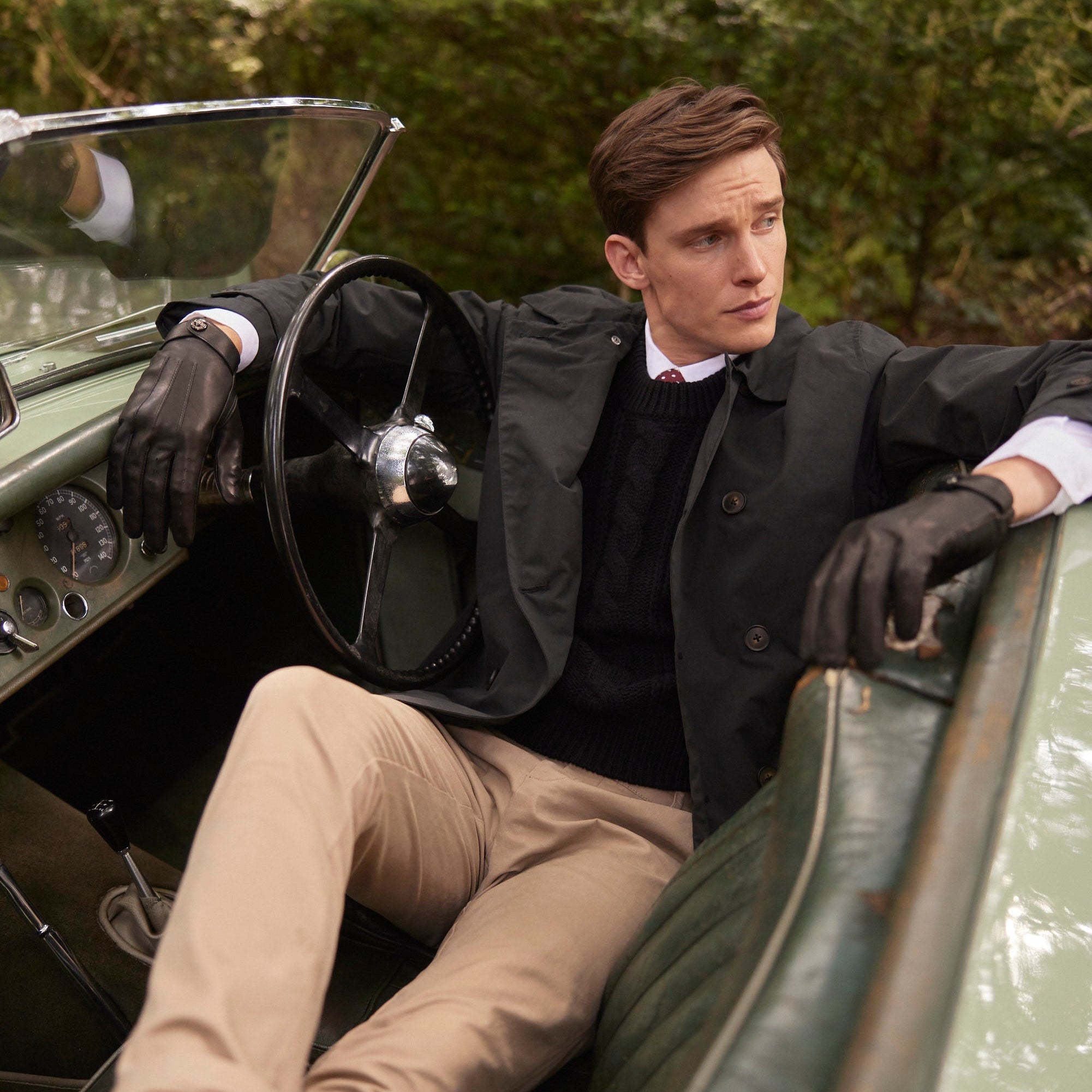 Fleming | James Bond Spectre Leather Driving Gloves | Dents