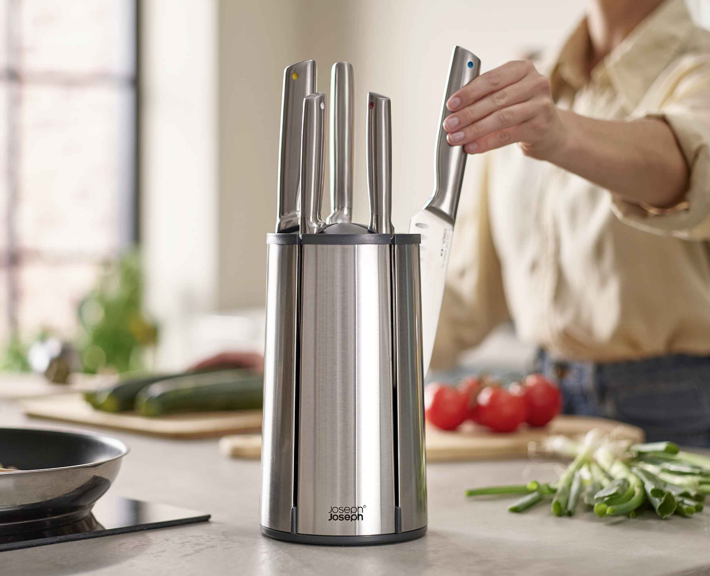 Elevate™ Steel Knives Carousel Set | Joseph Joseph US
