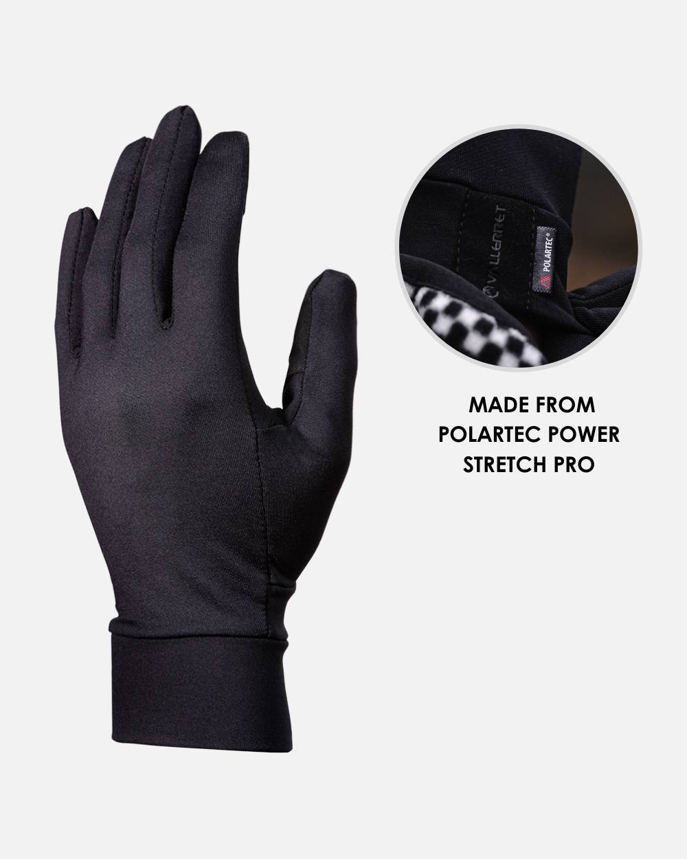 Vallerret Camera Glove - Power Stretch Pro Liner with touch