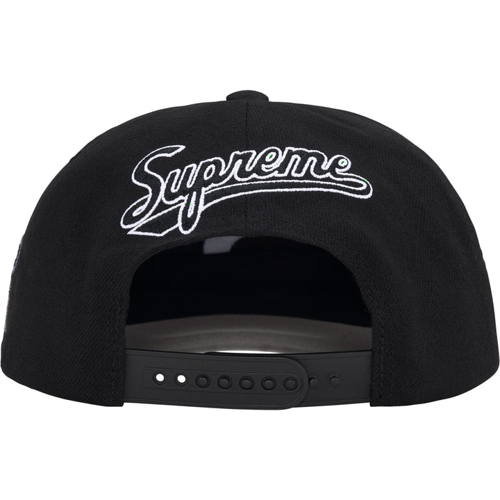 Supreme World Famous S Logo 6-Panel Grey