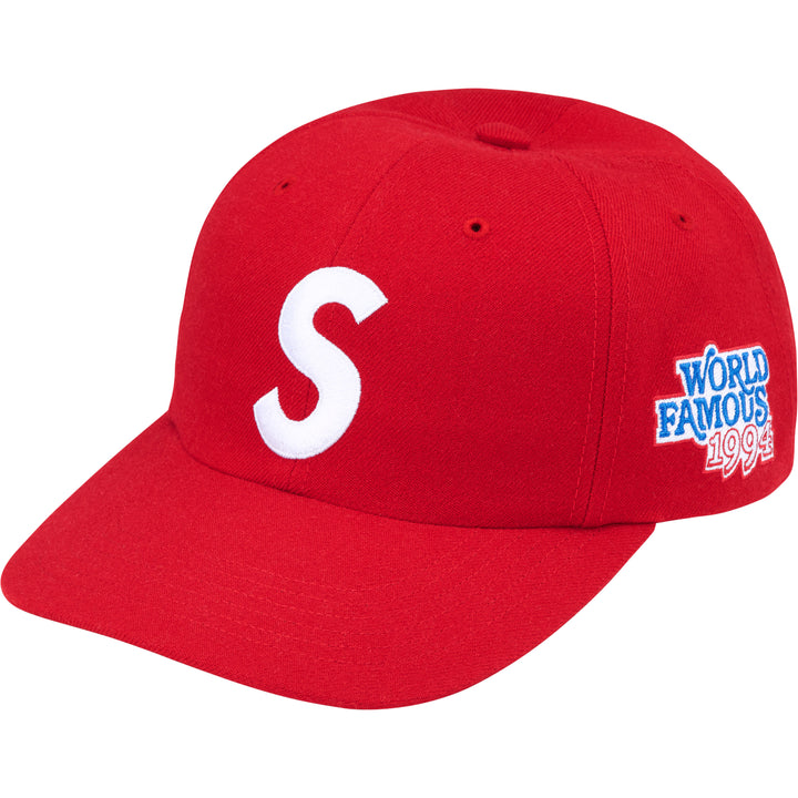 Supreme World Famous S Logo 6-Panel Grey