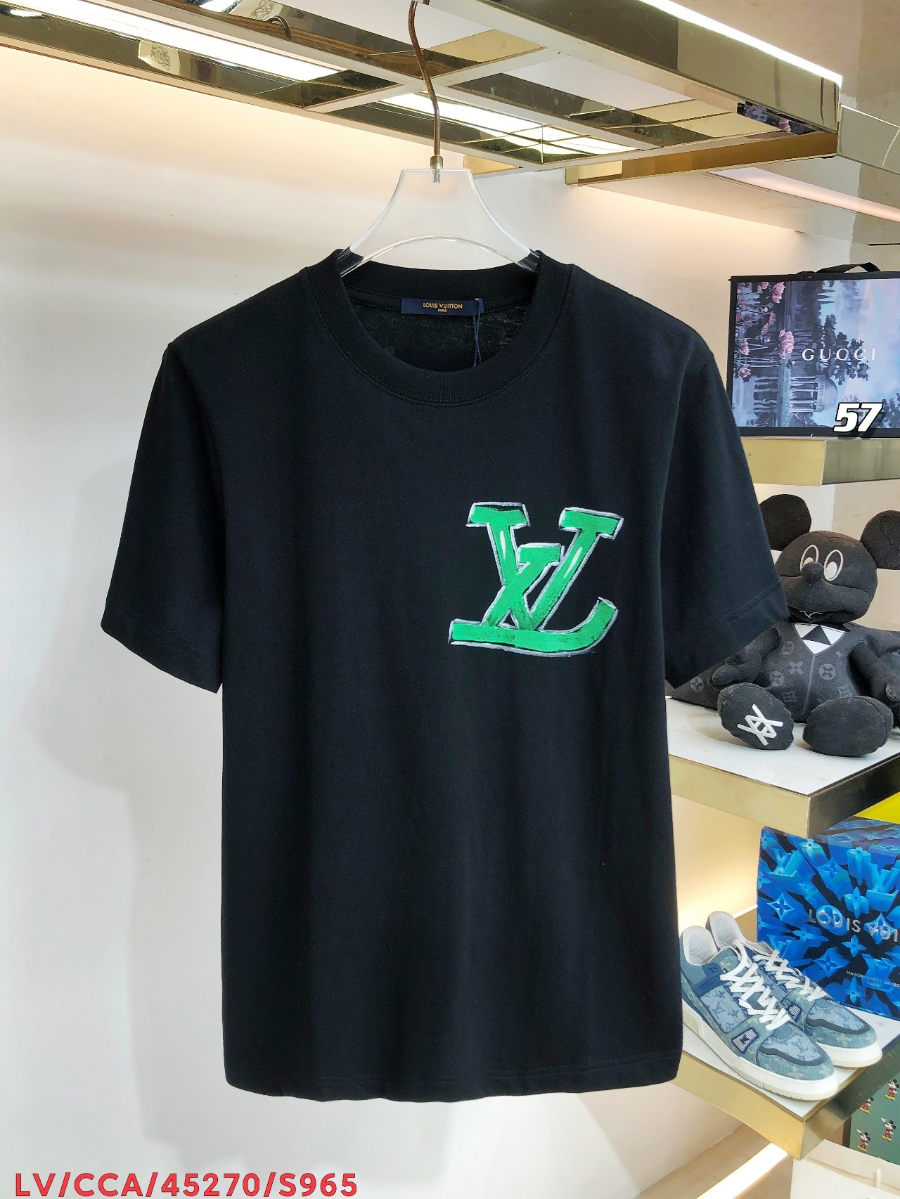 ヴィトン 今季Tシャツ Yu】希少LOUIS VUITTON ヴィトンTシャツ LV