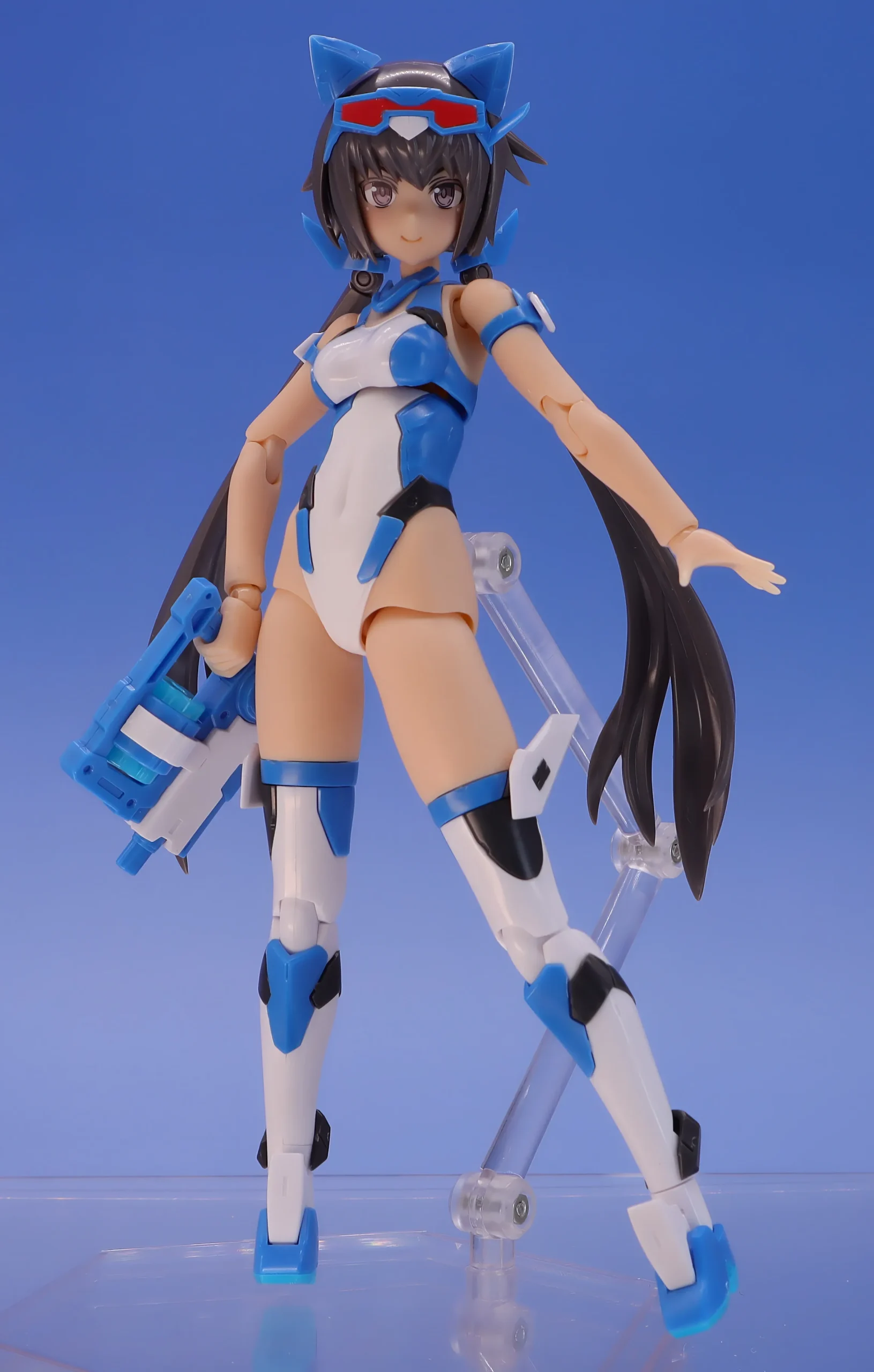 フレームアームズ・ガール スティレット Swimsuit (ブルーインパルス
