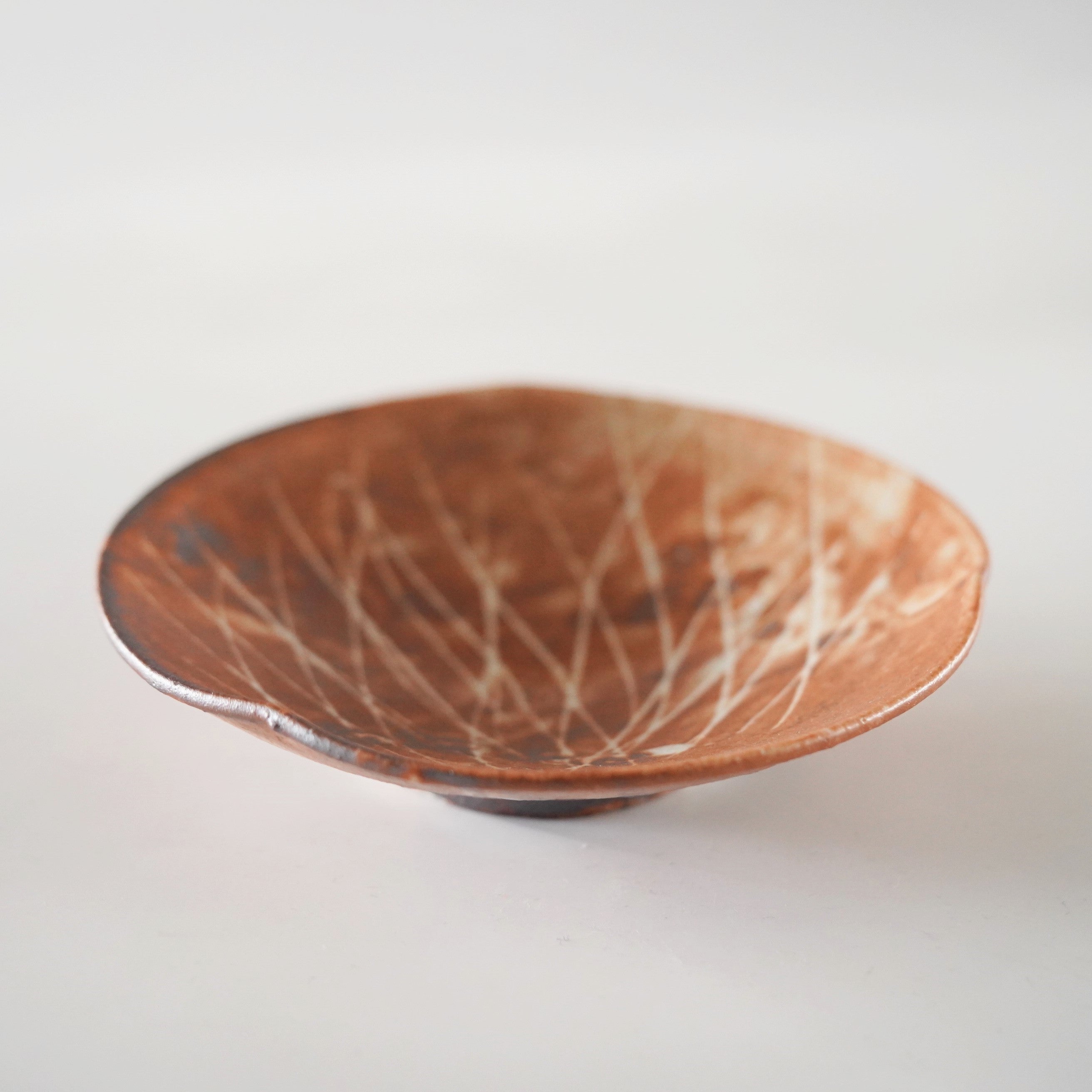 山口真人 – うつわ御結 上作 山口真人 個展作 志野焼 鼠志野 ぐい呑