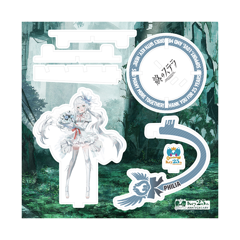 天使 立華かなで 缶バッジ アクリルスタンド キーホルダー 特典ポスト