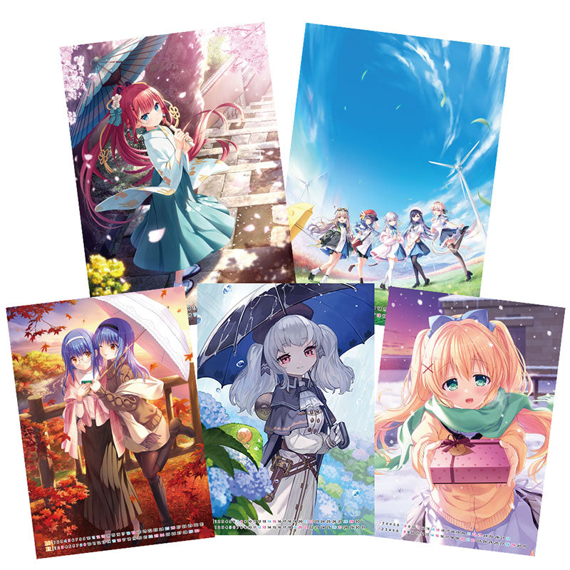 VA Summer Pockets 久島鴎 A2クリアポスター 公式 サマポケ key