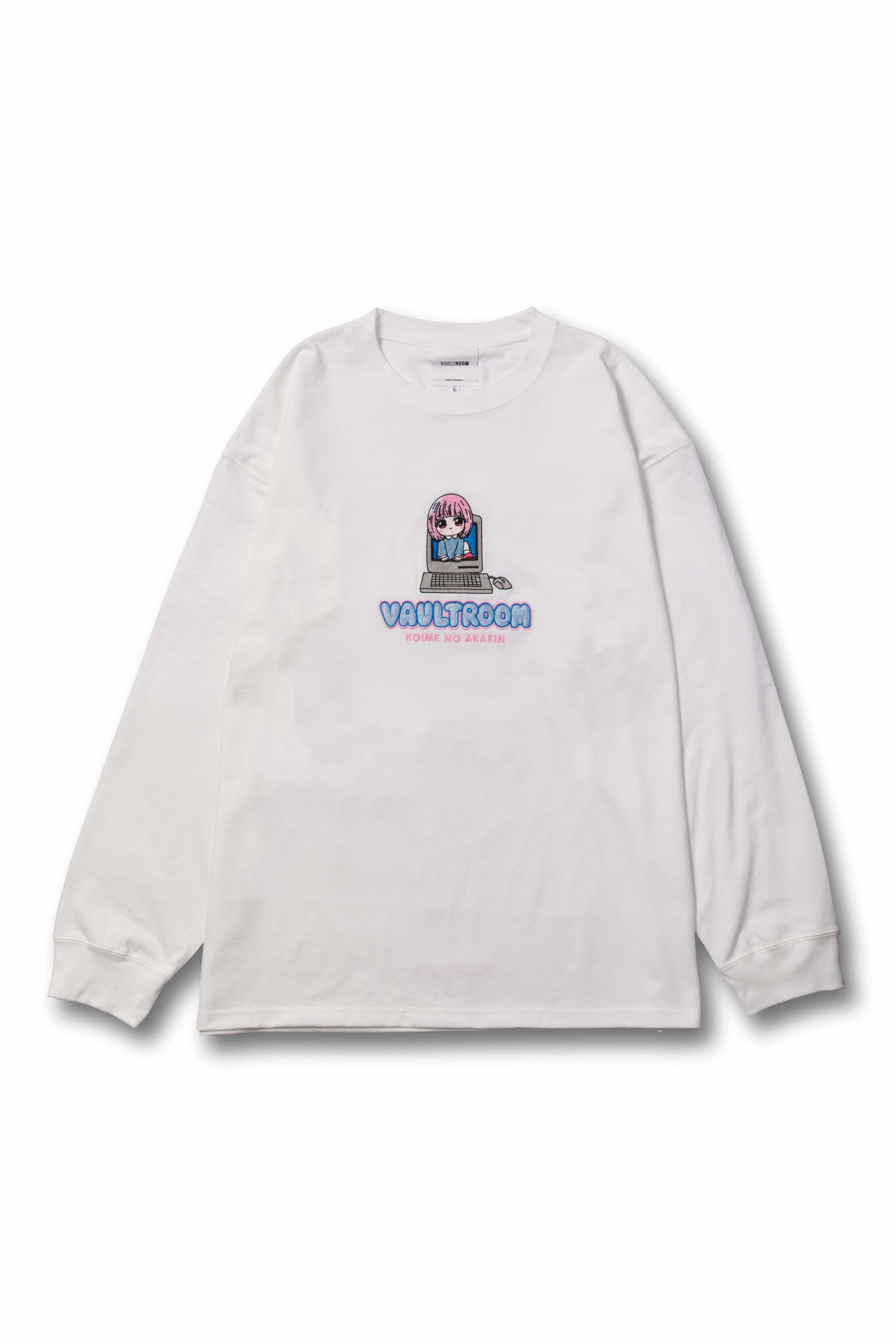 VR × AKARIN BIG L/S TEE – VAULTROOM
