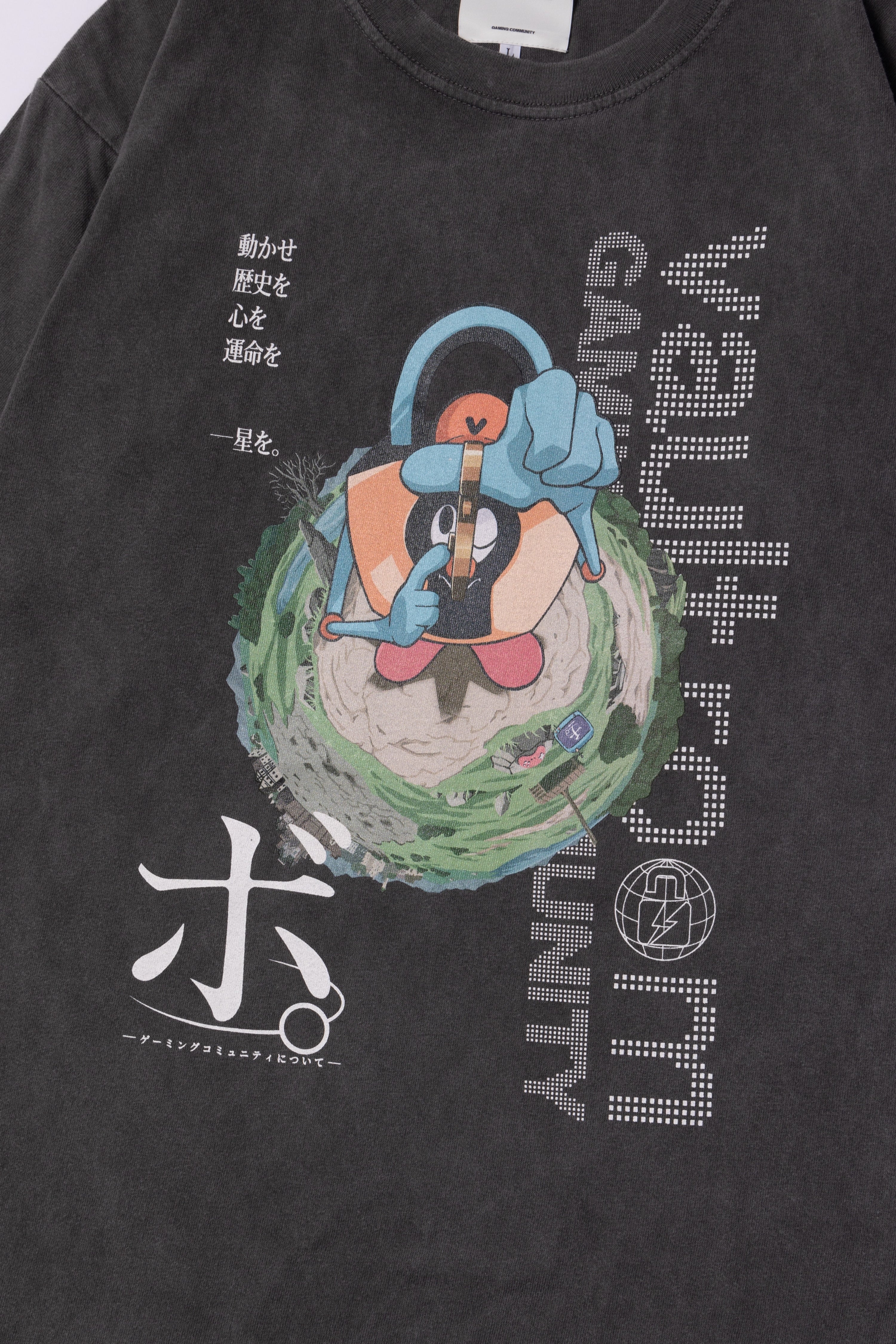 BO. TEE / CHARCOAL – VAULTROOM