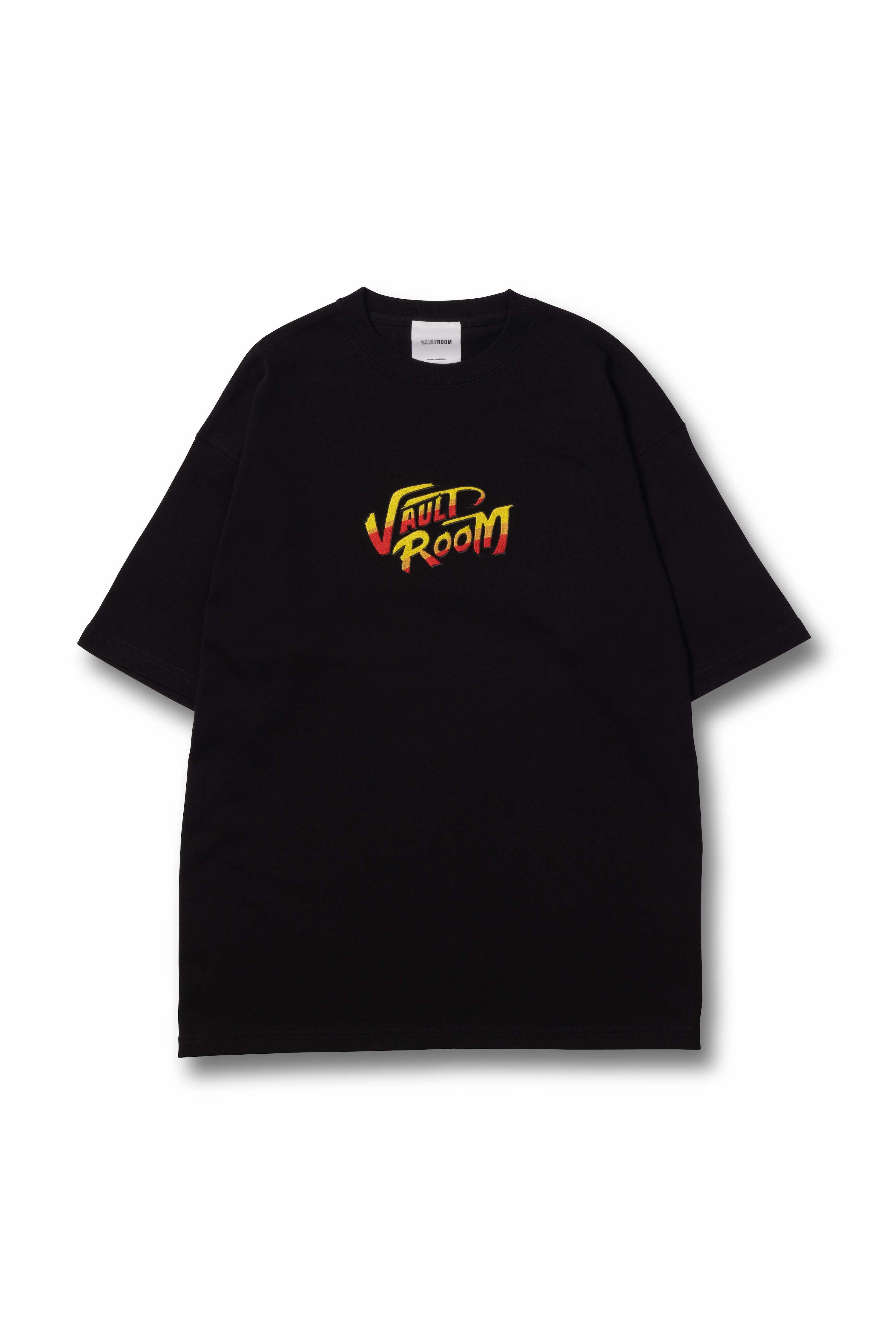 vaultroom nqrse TEE コラボ Tシャツ M vaultroom × nqrse TEE / BLACK