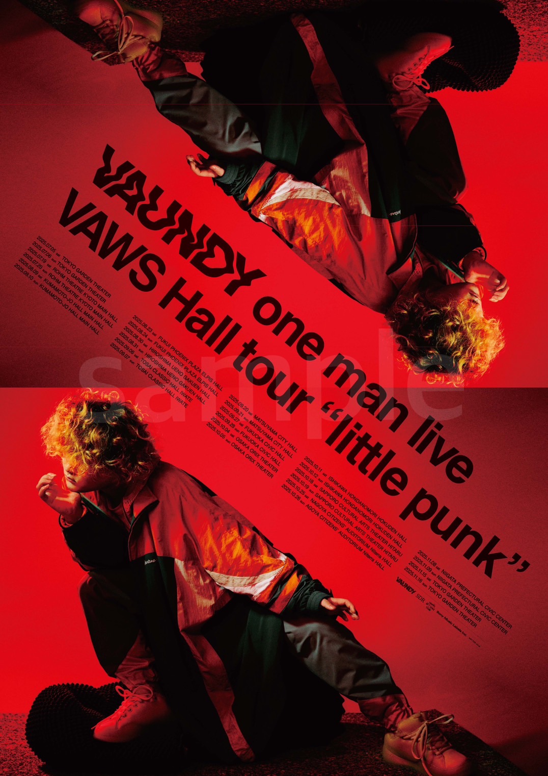 全公演ソールドアウト！】初のVAWS会員ホールツアーVaundy one man