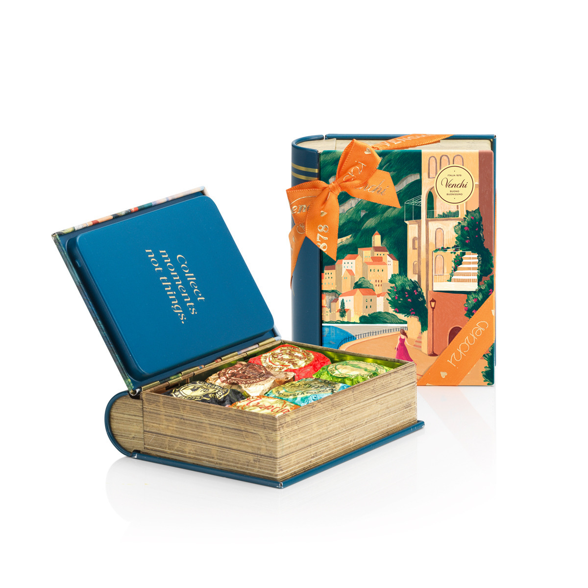 ミニブック缶 ラゴ ディ コモ 420618｜ヴェンキ｜Venchi【公式