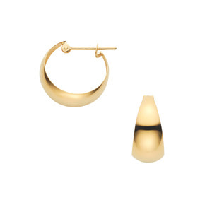 AGVA1457__YG ゴールド フープ ピアス｜ピアス｜ヴァンドーム青山