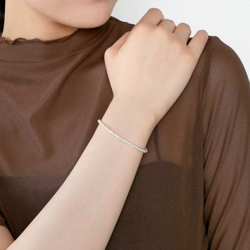 GJVB0117LSPF 淡水パール ブレスレット｜ブレスレット｜ヴイエー