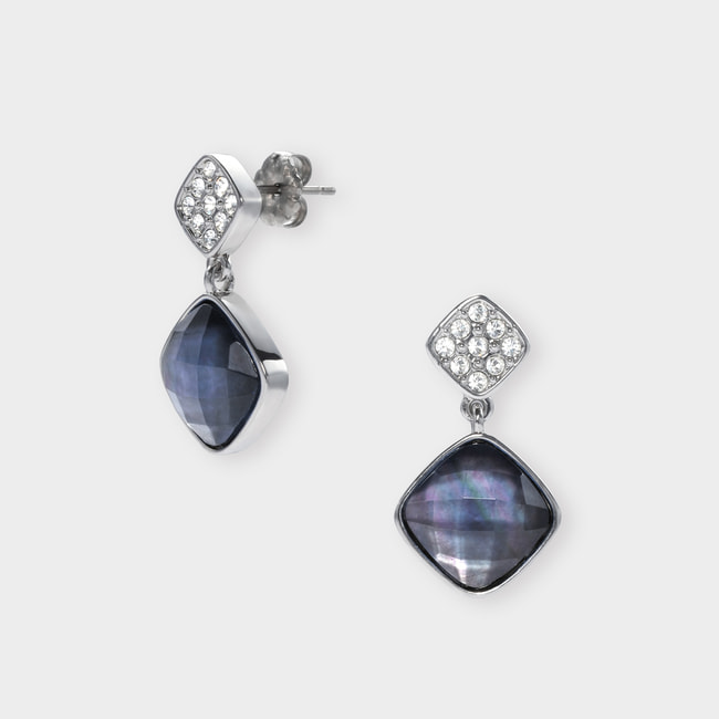 VBMA4777__BP シェル カラーストーン ピアス｜ピアス｜ヴァンドーム