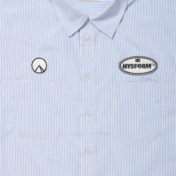 最終価格】HYSFORM PATCHED STRIPE SHIRTS