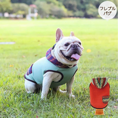 50％OFFフレブル・パグ ニットフード付タンク | VERY-PET