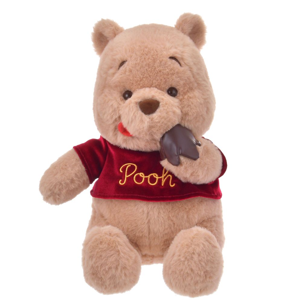Winnie the Pooh Plush Doll Chocolate Disney Store Japan 2025
