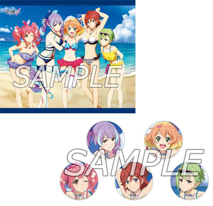 マクロスΔ 【クリアポスター 10枚セット】新品 マクロスΔ 【クリア