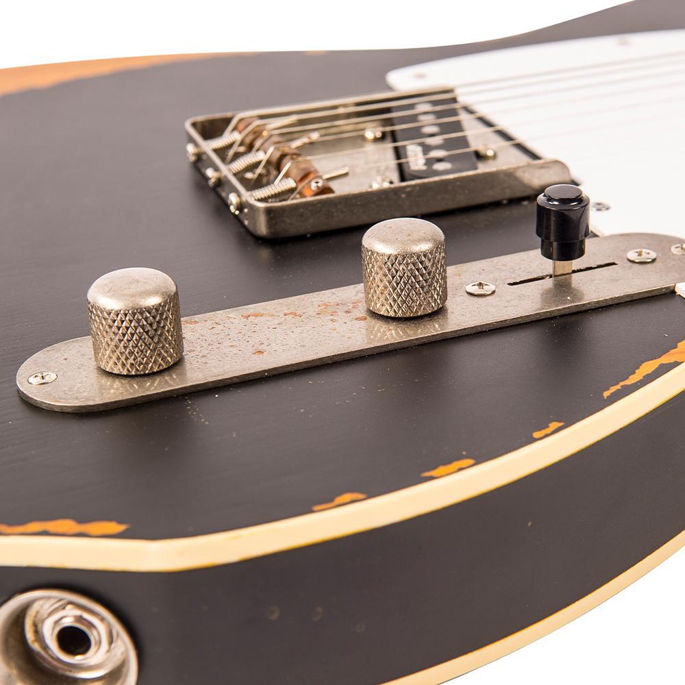 Vintage V59 ICON Electric Guitar ~ Distressed Black – Vintage Guitars