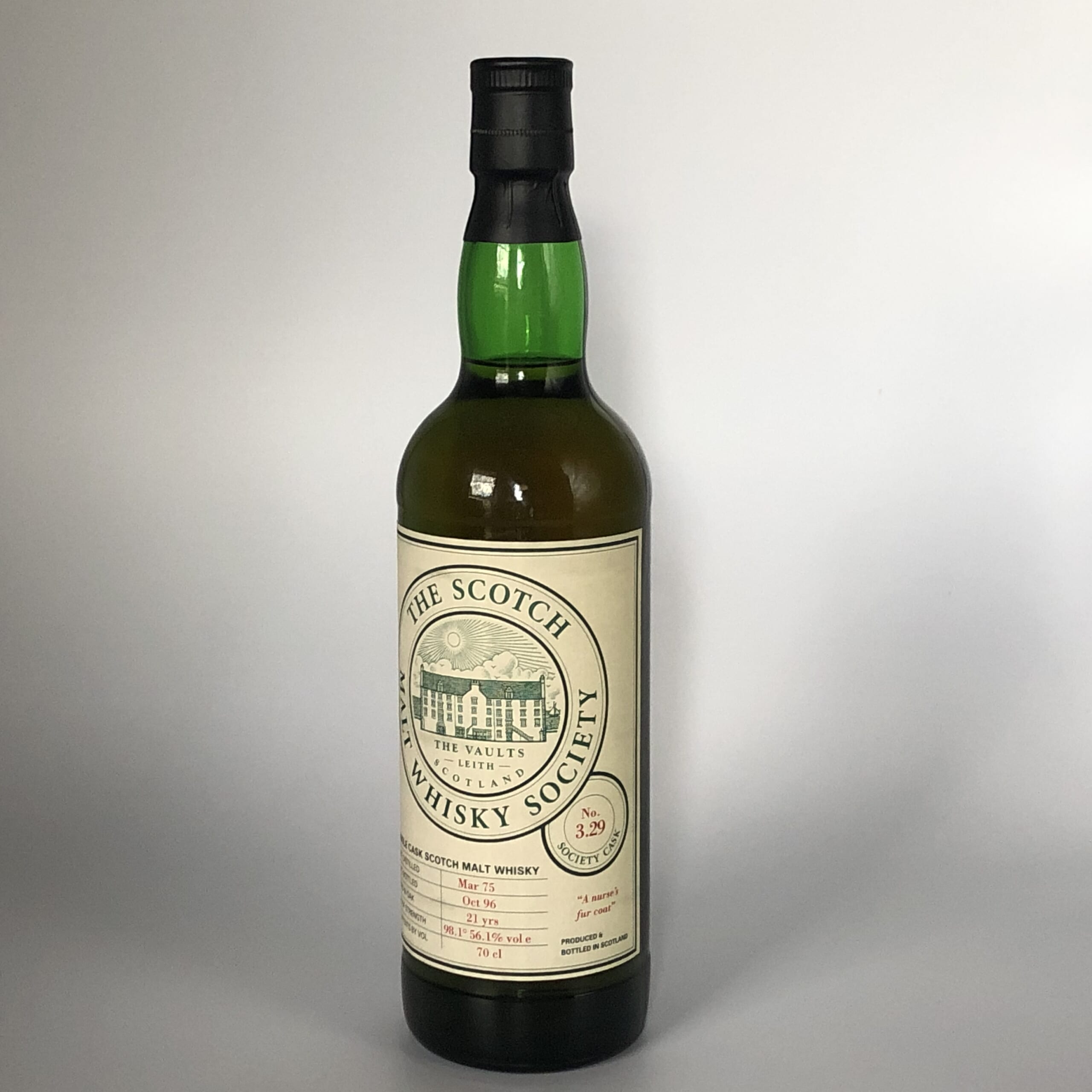 BOWMORE 1975 SAMAROLI 空き瓶 BOWMORE SAMAROLI 空き瓶 abv 53.0
