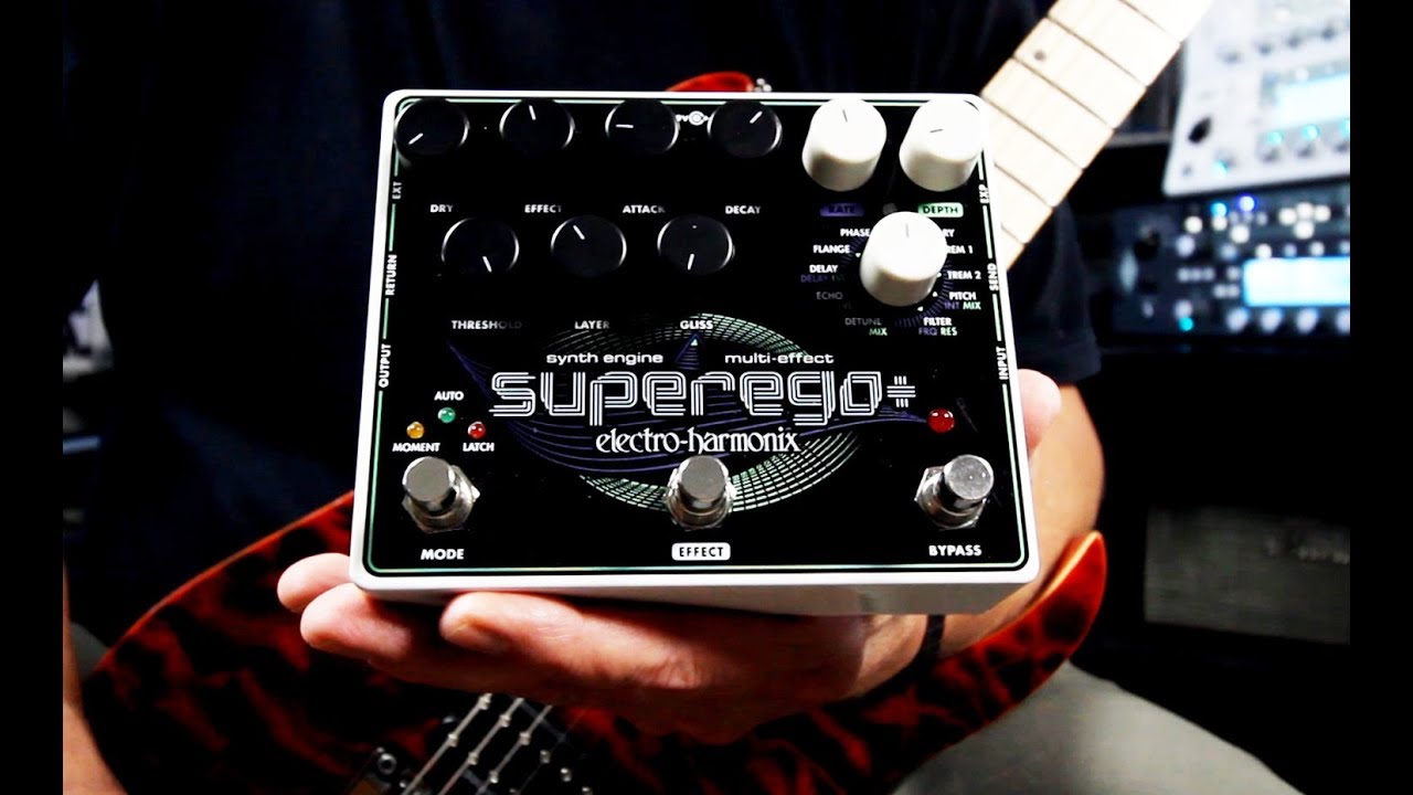 Electro-Harmonix Superego+ Synth Engine and Multi-Effects Pedal