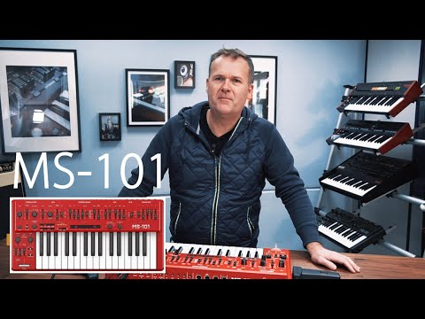 Behringer MS-1-RD Analog Synthesizer - Red - Vintage King
