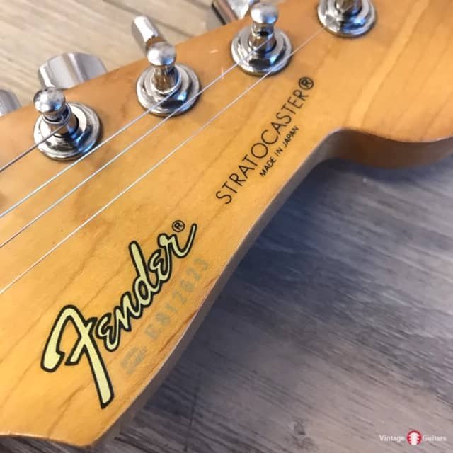 Fender Japan Stratocaster Nシリアル Fender Japan シリアルナンバー