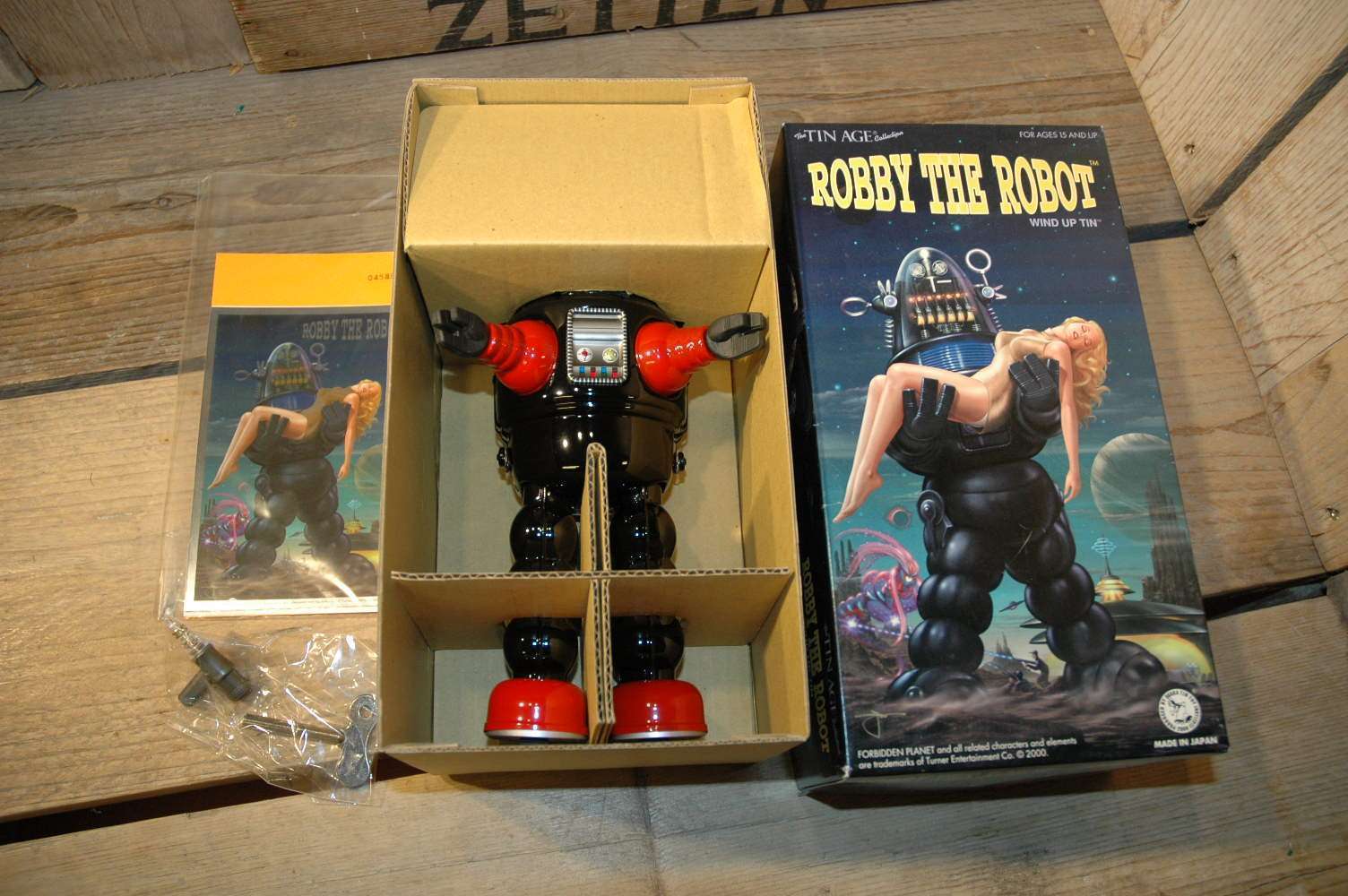 Osaka Tin Toy Institute - Robby The Robot Black variation