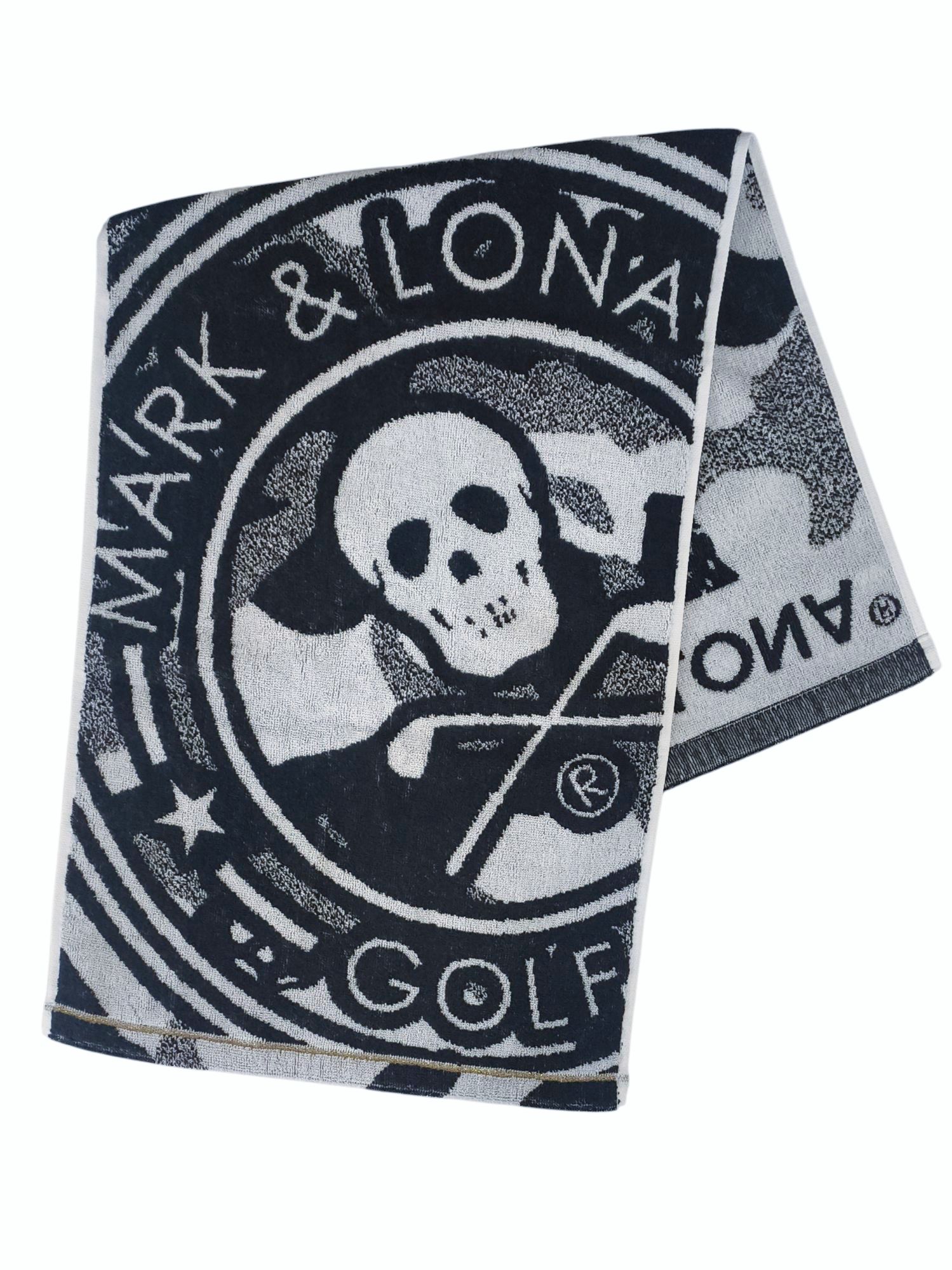 MARK&LONA - Gage Face Towel | フェイスタオル | ブラック | ユニ