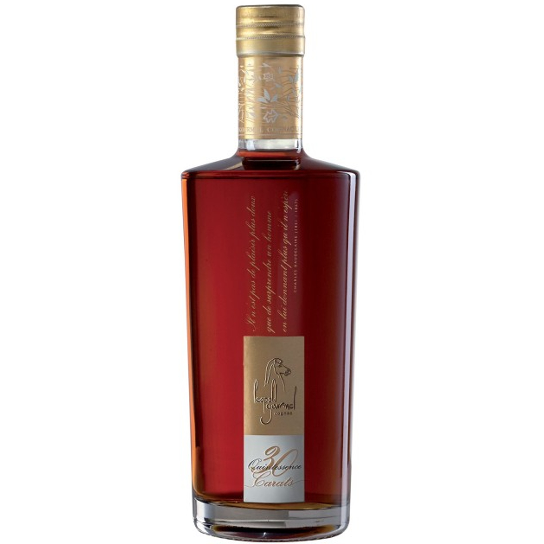 Cognac Leopold Gourmel Quintessence 30 Carats Exceptionnel 42% 0