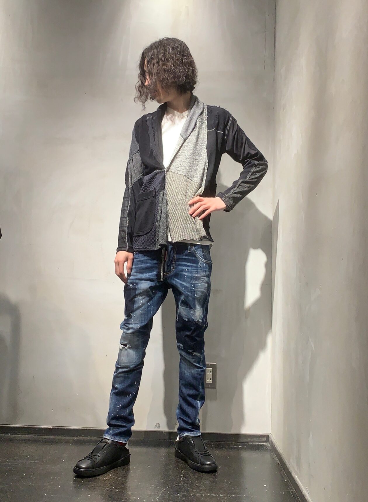 Mr.Children 桜井 着 コーティング デニム 私物 ミスチル モークス