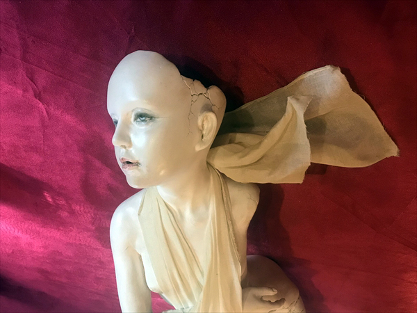 木村龍 創作人形・オブジェ「透明な傷跡」淑女雑貨Toe Cocotte