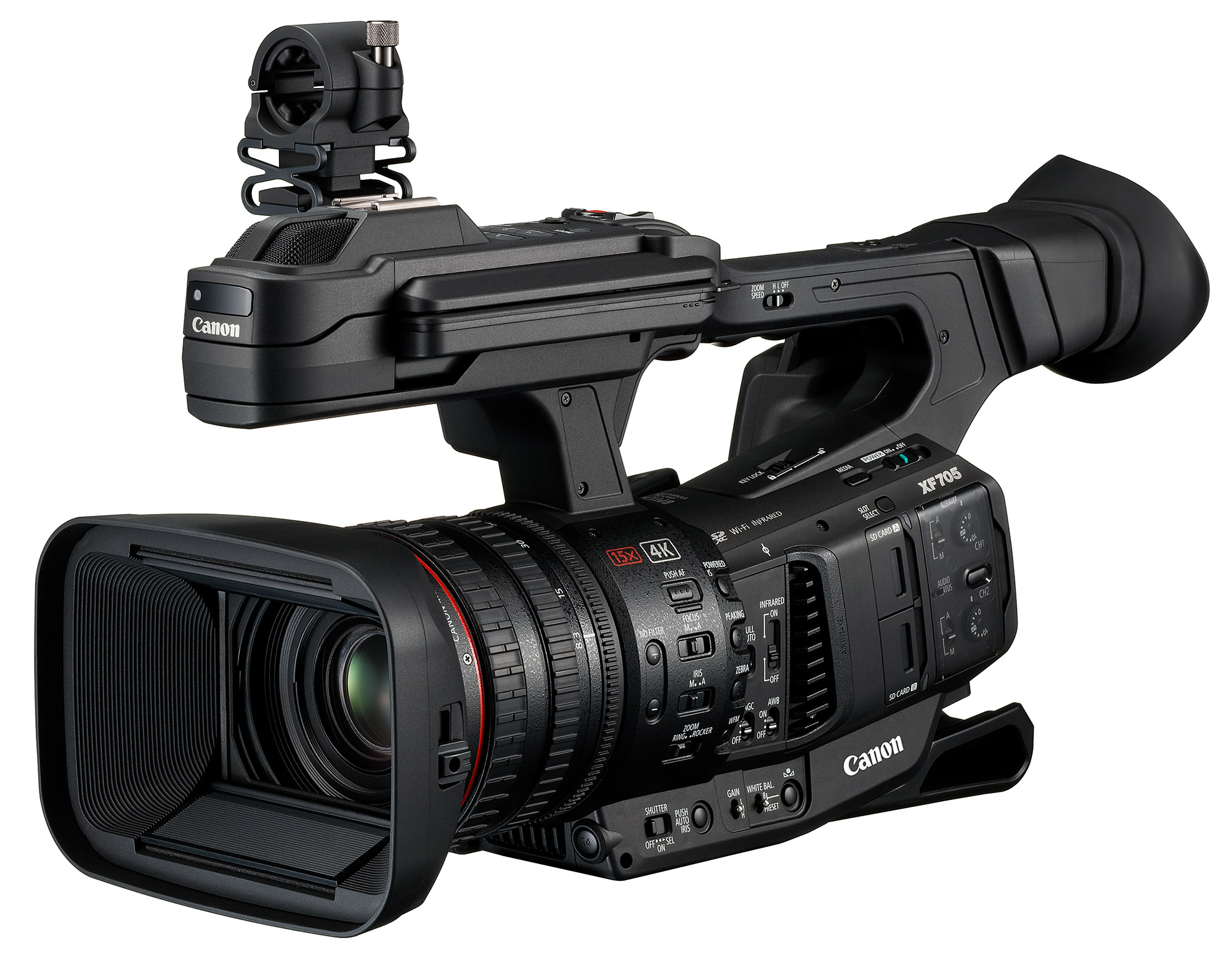 キヤノン、1型センサーに光学15倍ズーム を採用した 4K/60p 10bit