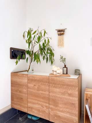 LOWYA ロウヤ】 リビングボード サイドボード 日本製 シャビー