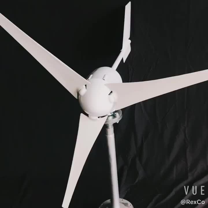 12V 24V 800W風力タービン発電機、コントローラー付き風車風力発電