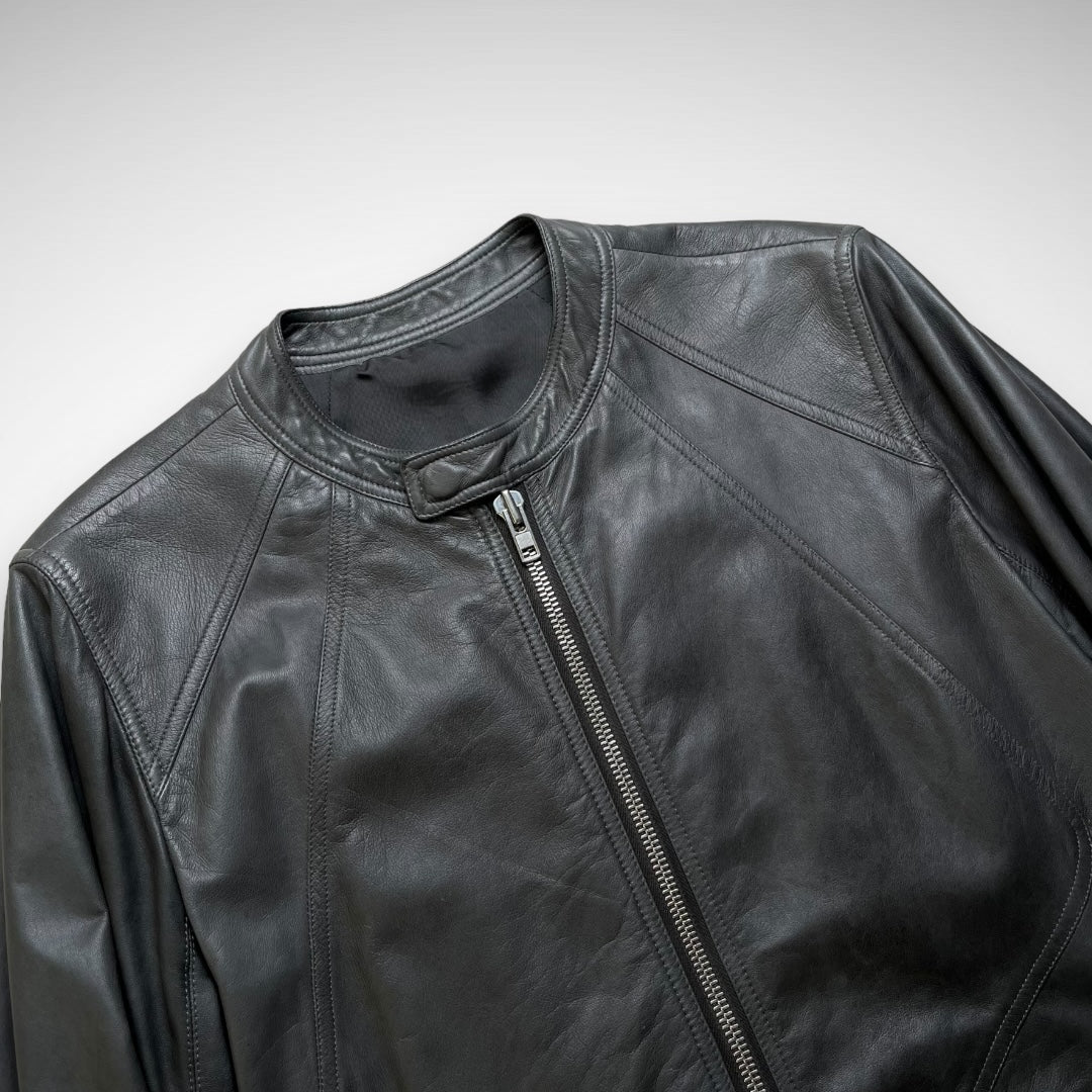 Rick Owens 'Intarsia' Calf Leather Jacket (FW2014) – VILIS VINTAGE