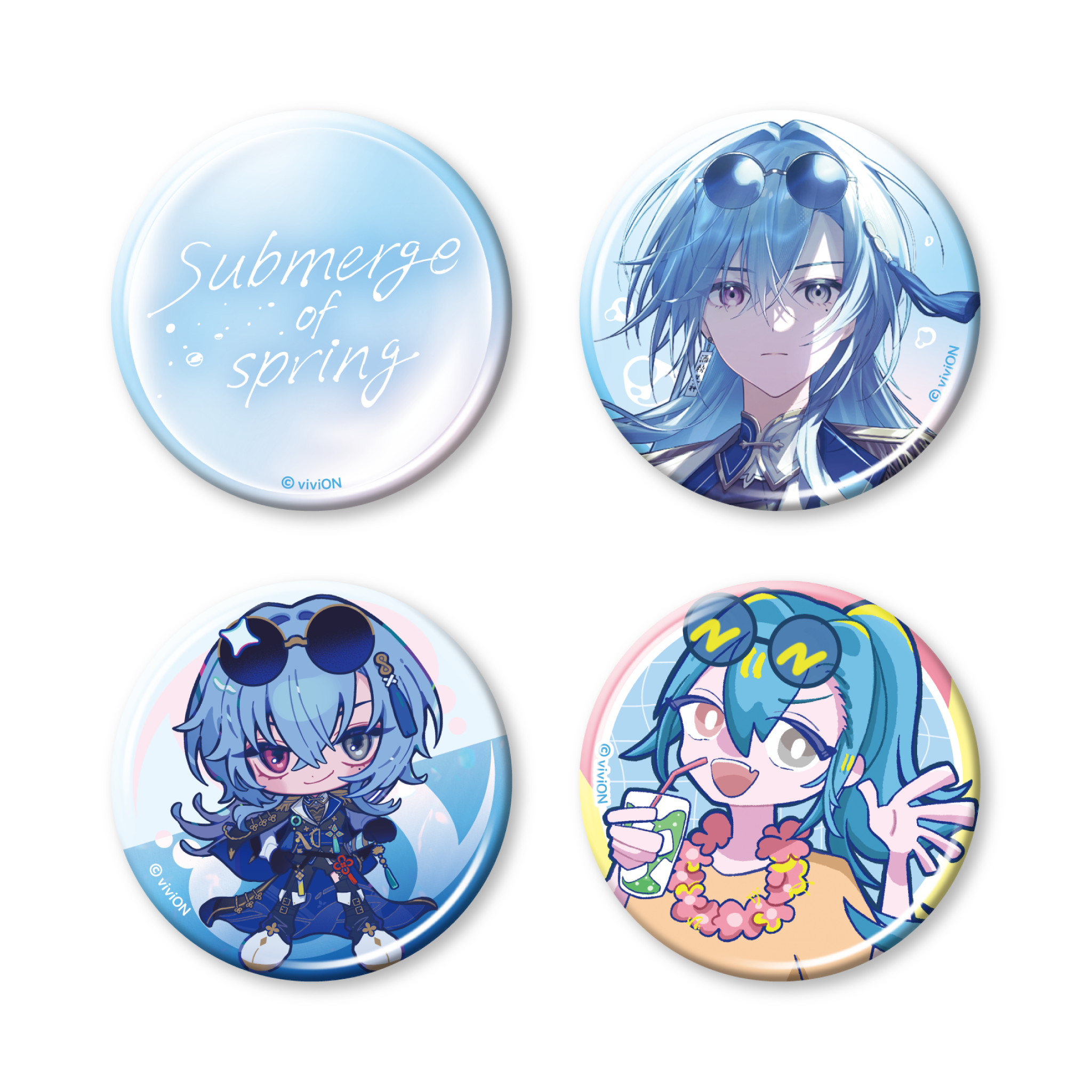 ツバサ デビューグッズ 缶バッジ ElementSicks EL6 えれしく