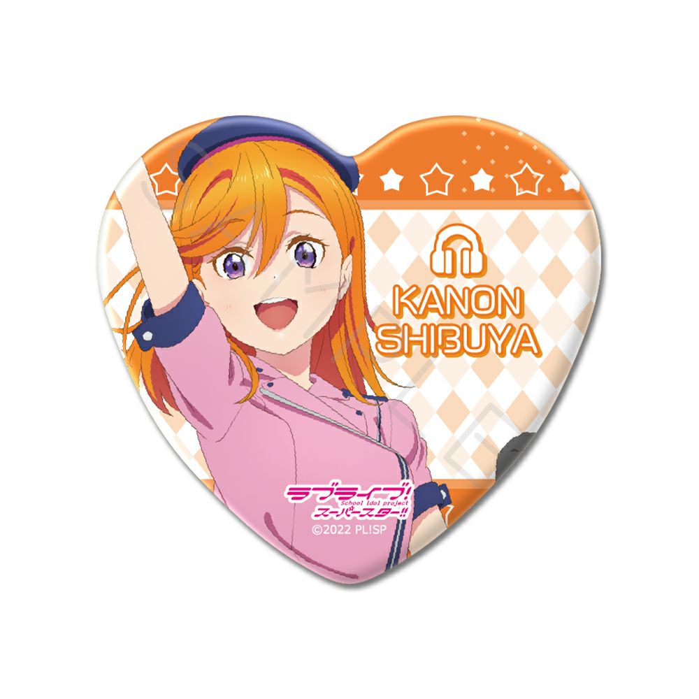 ラブライブ！スーパースター Liella! 澁谷かのん 缶バッジ A3 痛バ