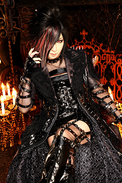 ヴィジュアル系バンドD ASAGI メンバー直筆ミニサイン Brand X 浅葱