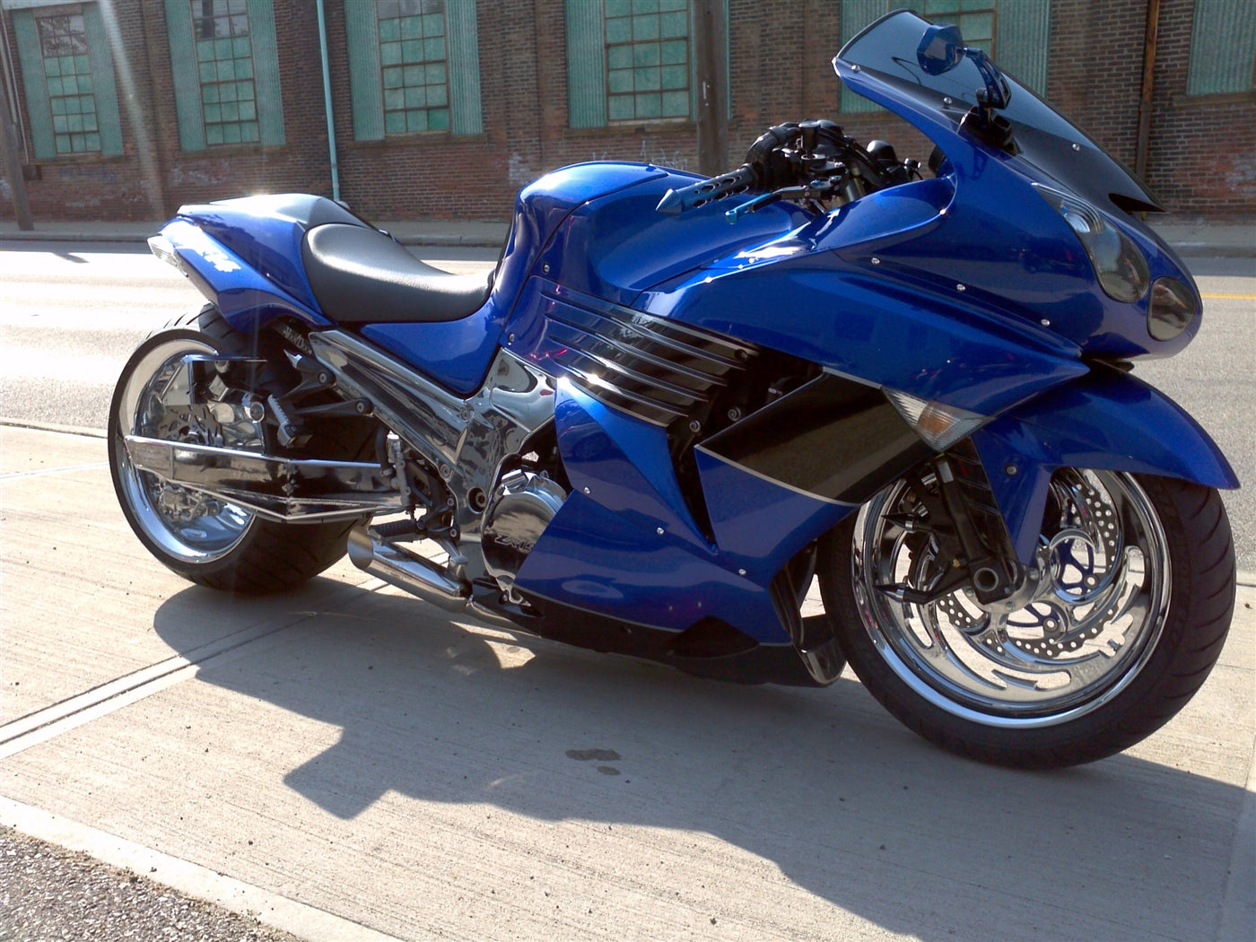 SHORTY ZX14 06-07 DUALS POLISHED VEZX14K6P – VooDoo Custom