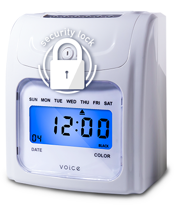 VOICE 高機能自動集計タイムレコーダー VT-3000 – VOICEタイム