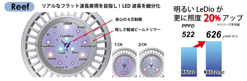 Grassy LeDio RX122s / グラッシー・レディオ RX122s – ボルクスジャパン