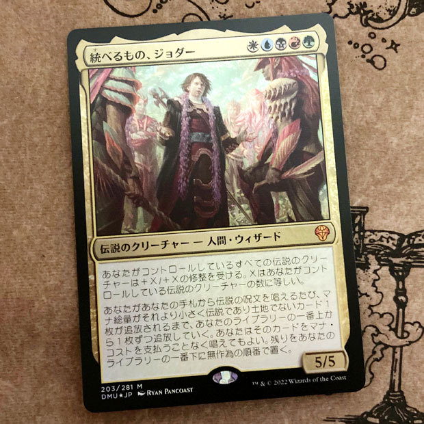 MTG 光の戦士/統べるもの、ジョダー/ショーケースfoil 日本語1枚 光の