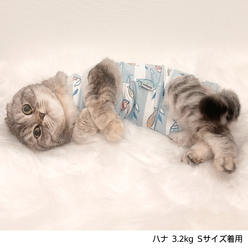 カメリア(ベージュ)短毛シュシュ、わんちゃん猫ちゃん用 パープル