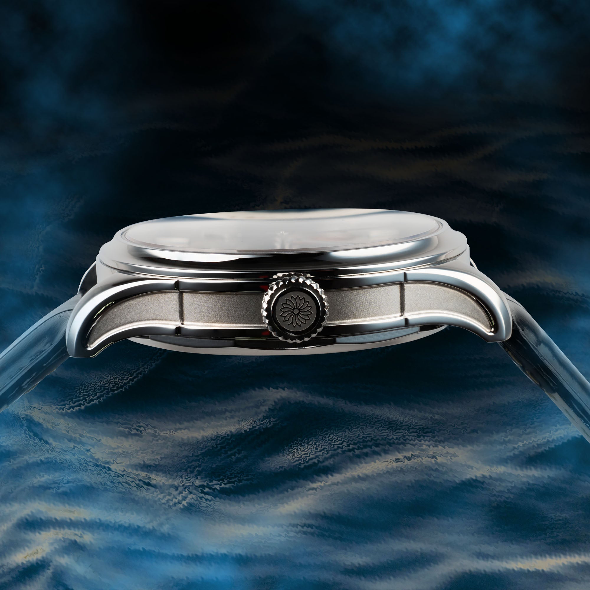 Dream Moonphase Kaguya Murasaki Blue | Wancher Watch - TSUKIMI