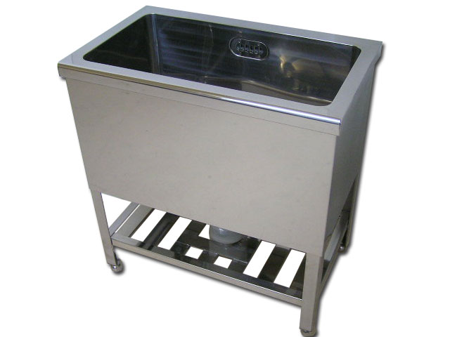 ドッグバス｜トリミング用ステンレス製ドッグバス（小型犬用）の製造