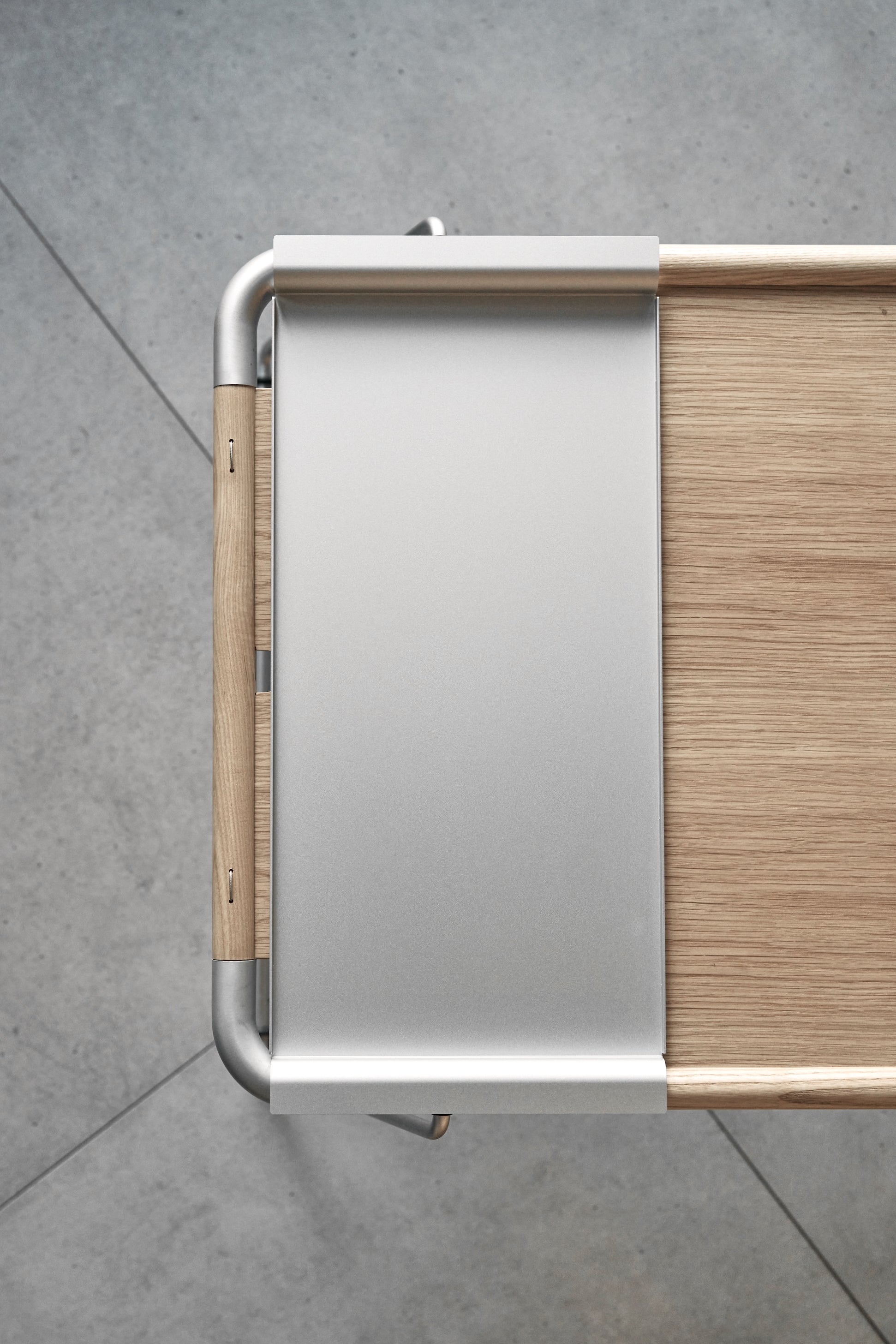 Wanderout / Wide Tray Al - Silver – wanderout