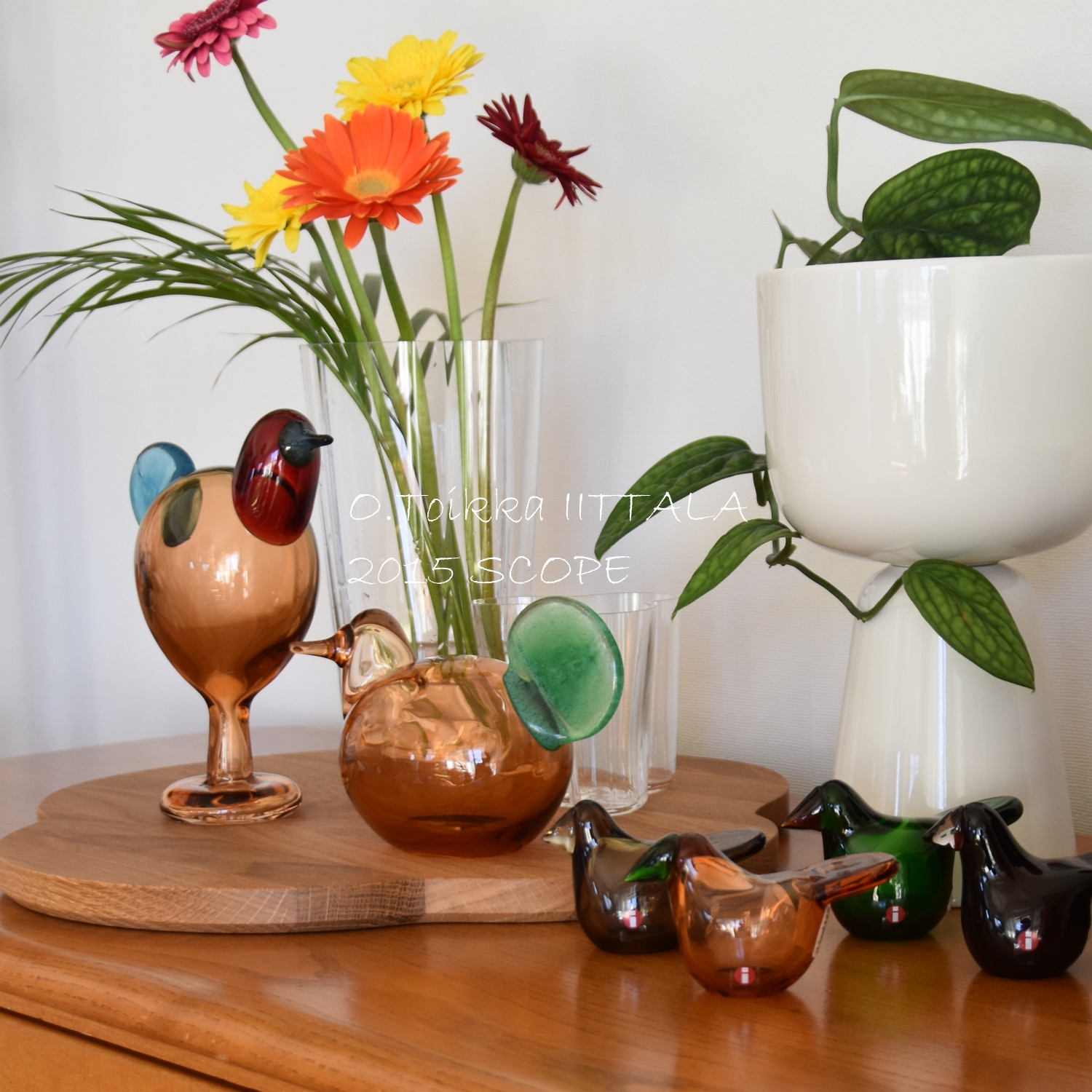 イッタラ バード イブニング バード 脚付き スコープ 別注 OIVA 北欧